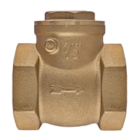Клапан зворотний пелюстковий KR-174-15 - 1/2" Т-подібний (KR5258)